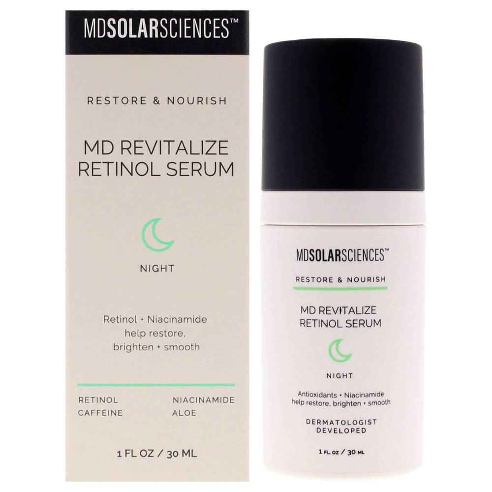 MD Revitalize Retinol Serum by MDSolarSciences for Unisex - 1 oz Serum